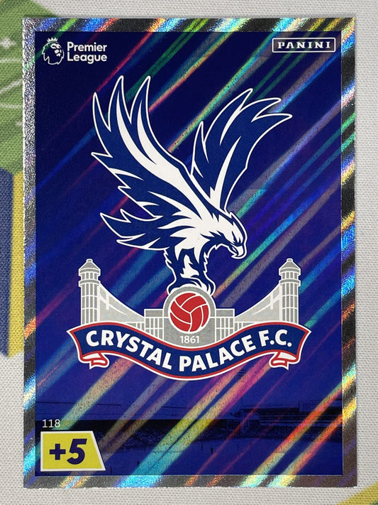 Club Badge Crystal Palace Panini Premier League Adrenalyn XL 2023 Card