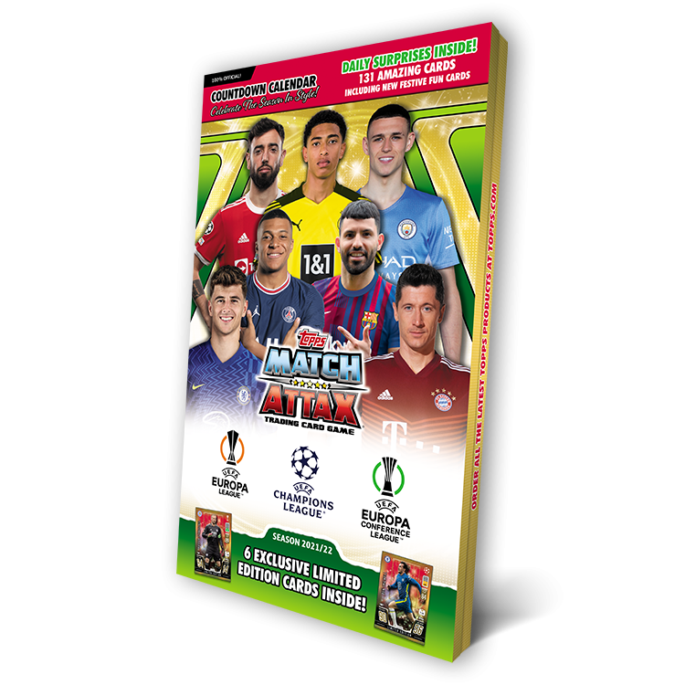 Countdown Calendar Match Attax 2021 2022