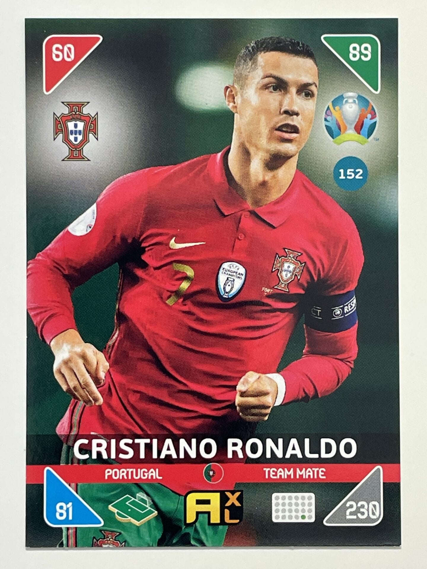 Cristiano Ronaldo Team Mates (Portugal) Football Card &#8211; Euro 2020 Adrenalyn XL