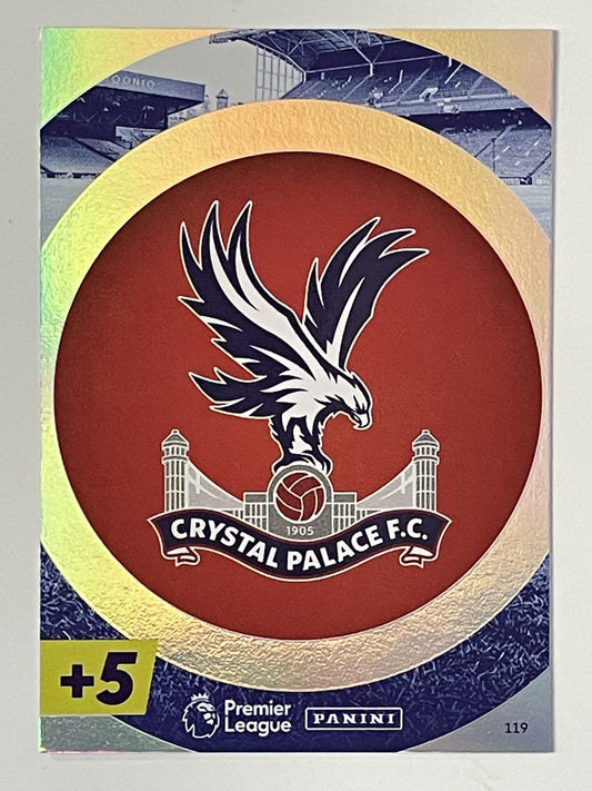 Crystal Palace Club Badge Panini Adrenalyn XL PLUS Premier League 2021 2022