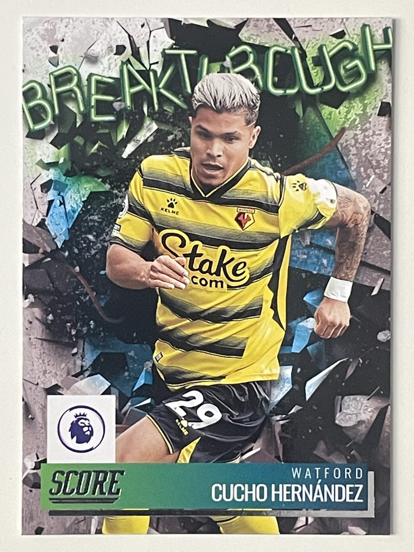 Cucho Hernandez Breakthrough Panini Premier League Score 2021 2022