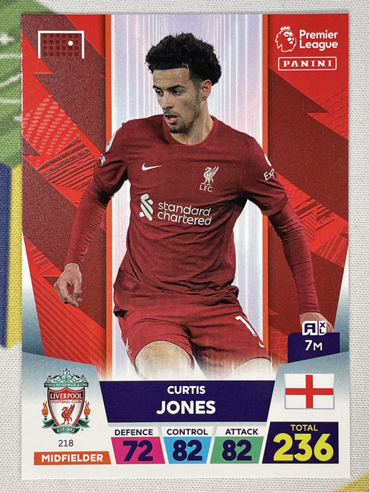 Curtis Jones Liverpool Panini Premier League Adrenalyn XL 2023 Card