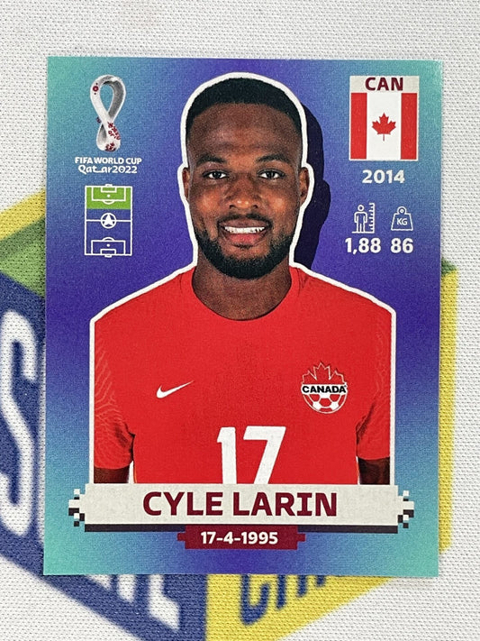 Cyle Larin Canada Panini World Cup 2022 Qatar Stickers