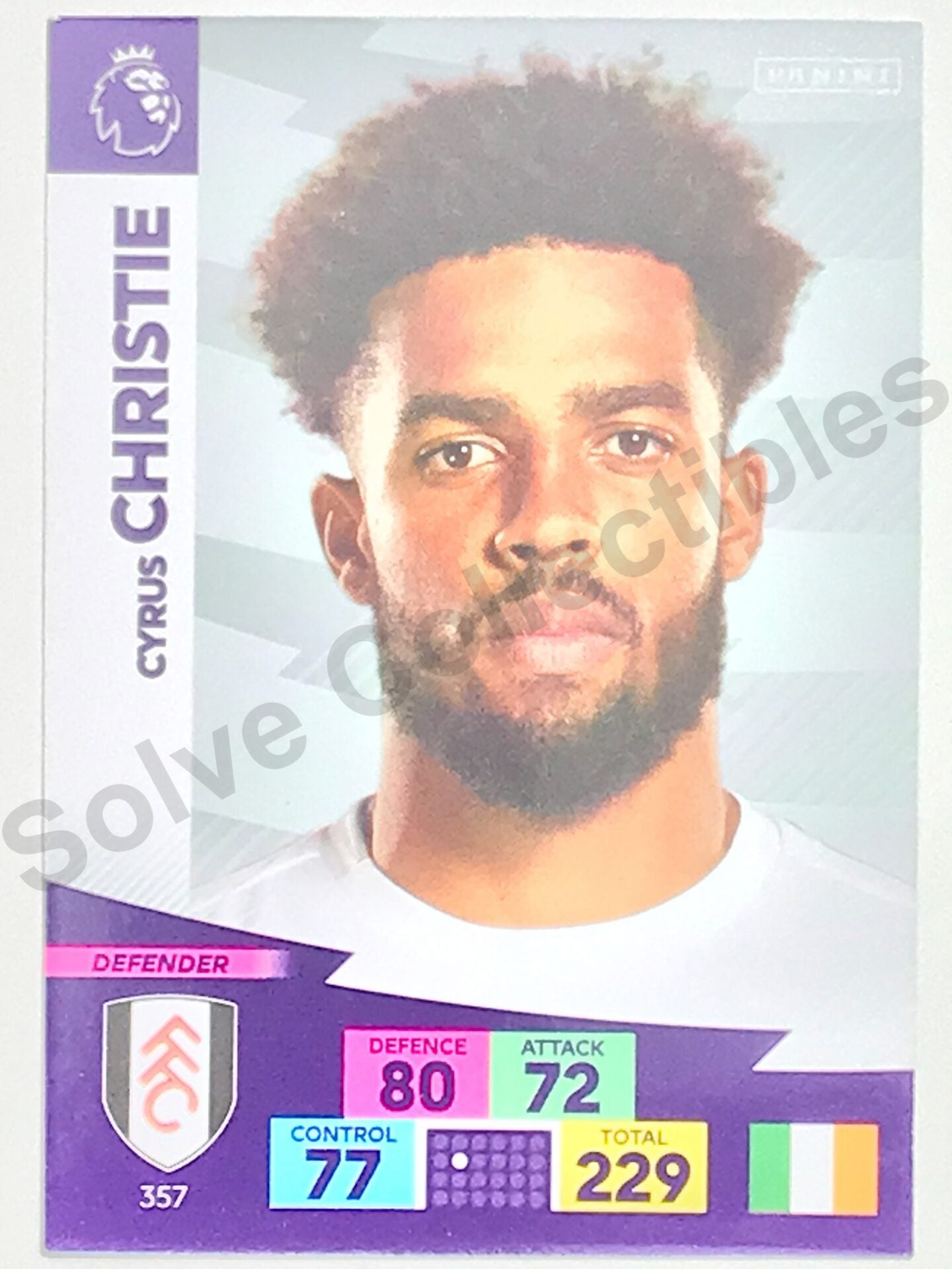 Cyrus Christie (Fulham) Football Sticker &#8211; Premier League Adrenalyn XL 2020:21