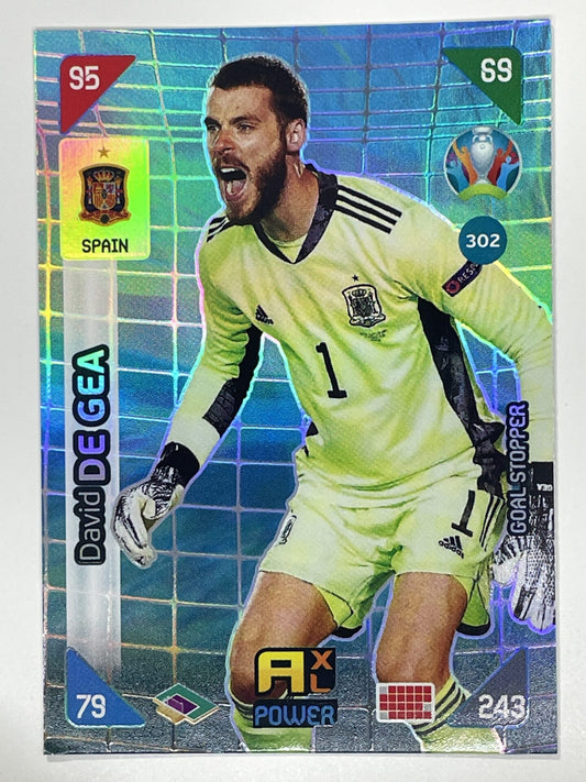 David De Gea Goal Stoppers (Spain) Football Card &#8211; Euro 2020 Adrenalyn XL