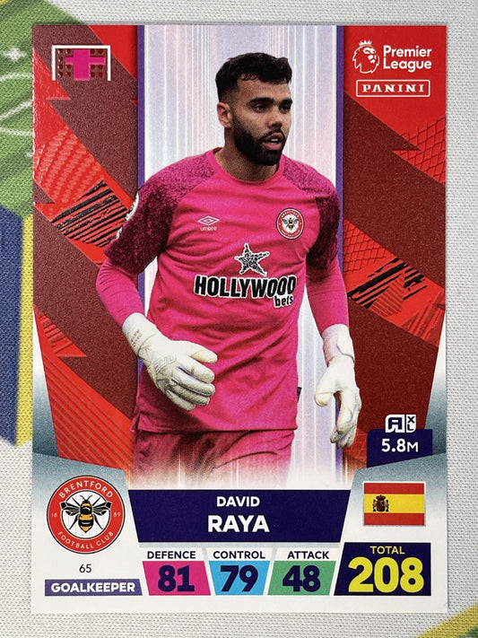 David Raya Brentford Panini Premier League Adrenalyn XL 2023 Card