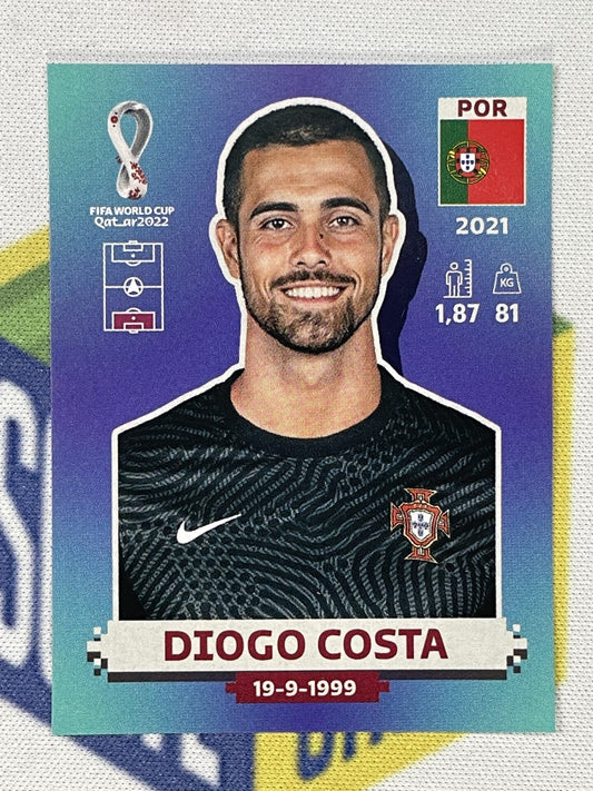 Diogo Costa Portugal Panini World Cup 2022 Qatar Stickers