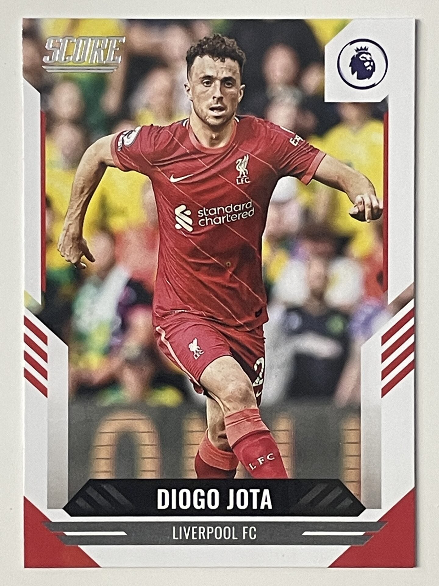 Diogo Jota Liverpool Base Panini Premier League Score 2021 2022