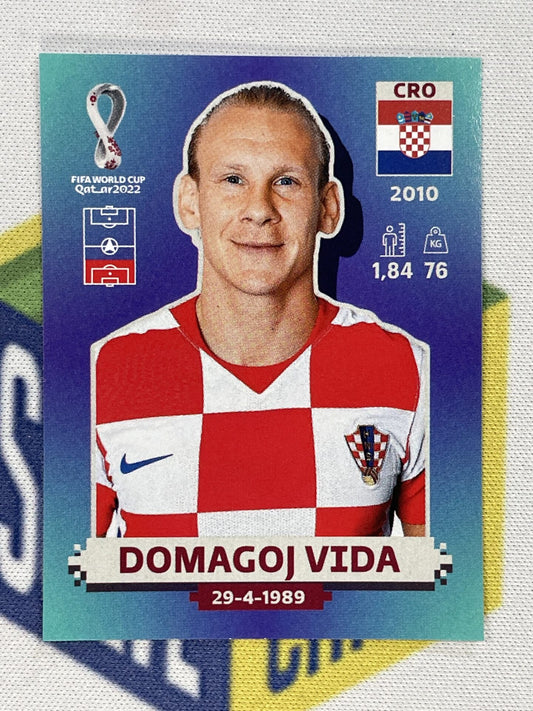 Domagoj Vida Croatia Panini World Cup 2022 Qatar Stickers