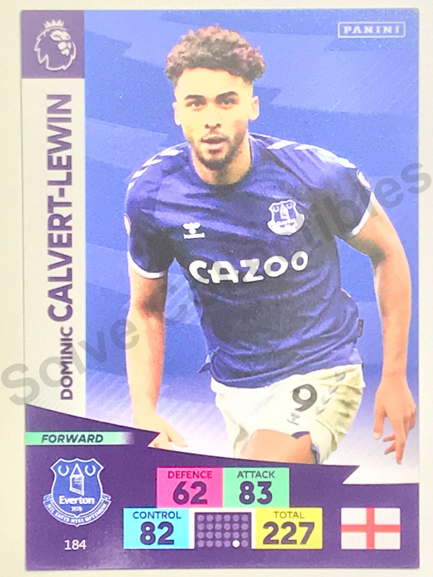 Dominic Calvert-Lewin (Everton) Football Sticker &#8211; Premier League Adrenalyn XL 2020:21