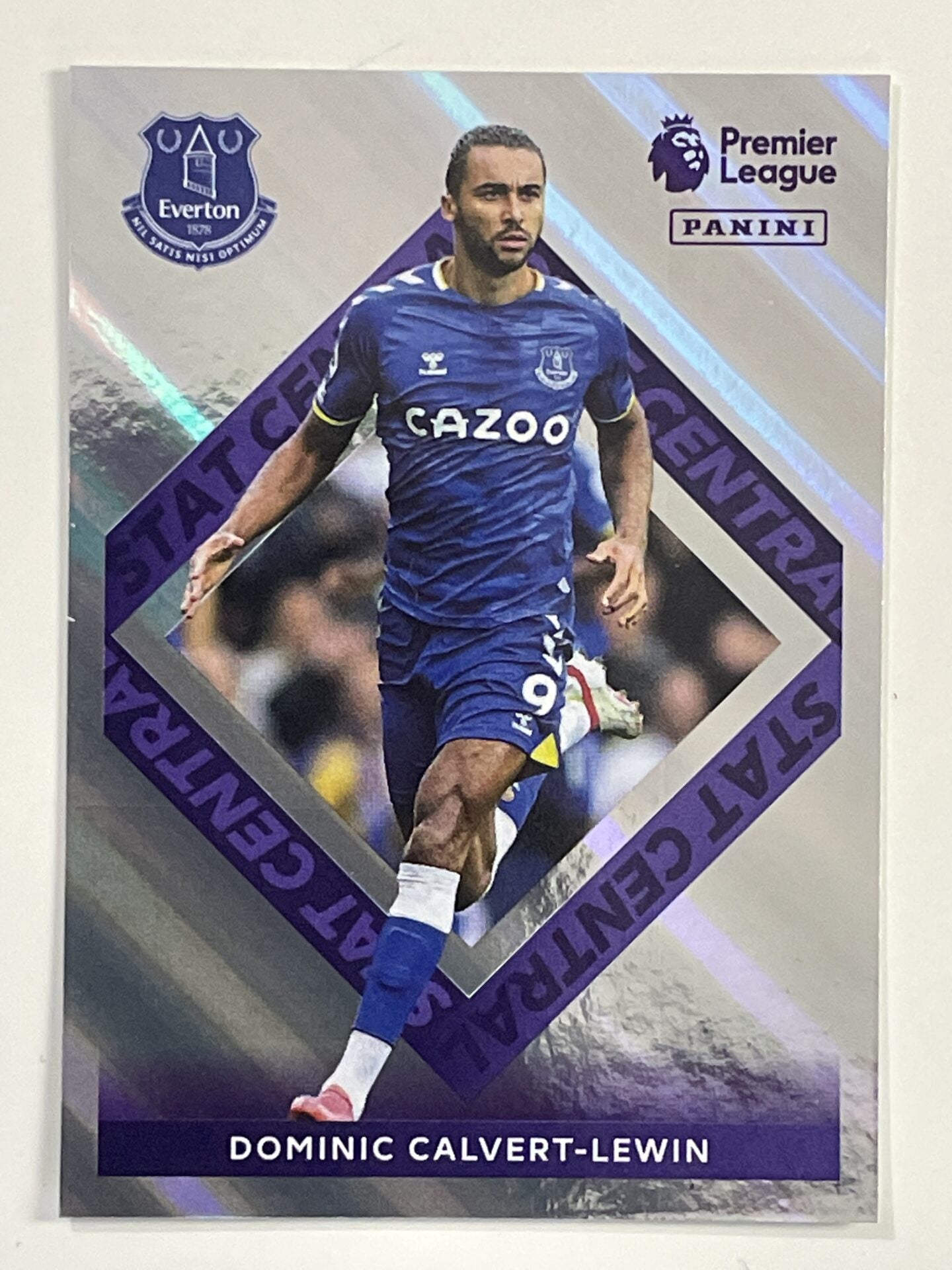 Dominic Calvert-Lewin Everton Stat Central Panini Premier League 2022 Football Stickers