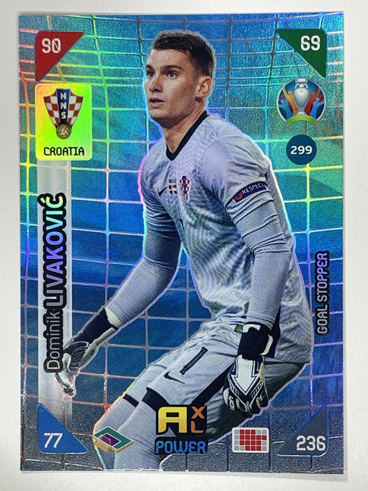 Dominik Livakovic Goal Stoppers (Croatia) Football Card &#8211; Euro 2020 Adrenalyn XL