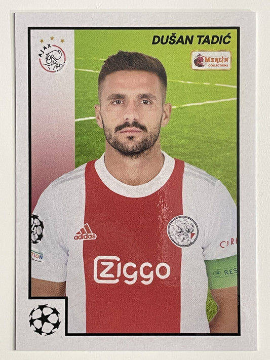 Dusan Tadic Ajax Base Topps Merlin Heritage 97 UEFA Champions League Card