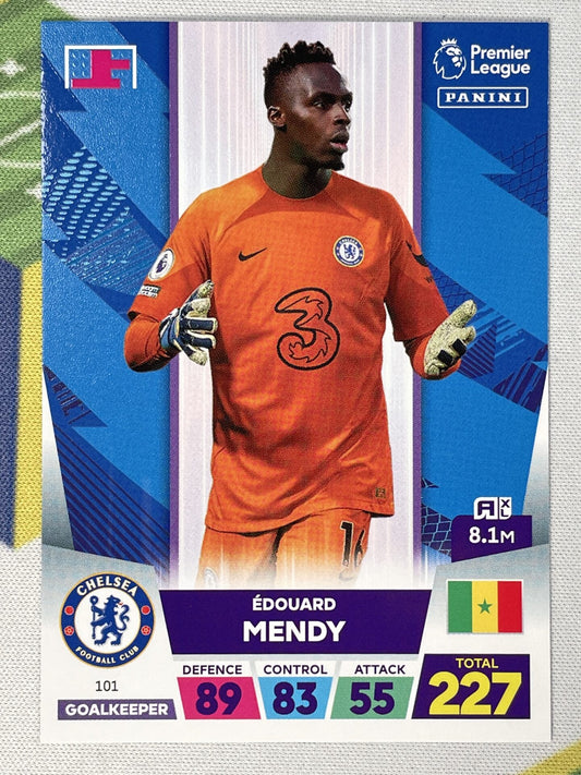 Edouard Mendy Chelsea Panini Premier League Adrenalyn XL 2023 Card