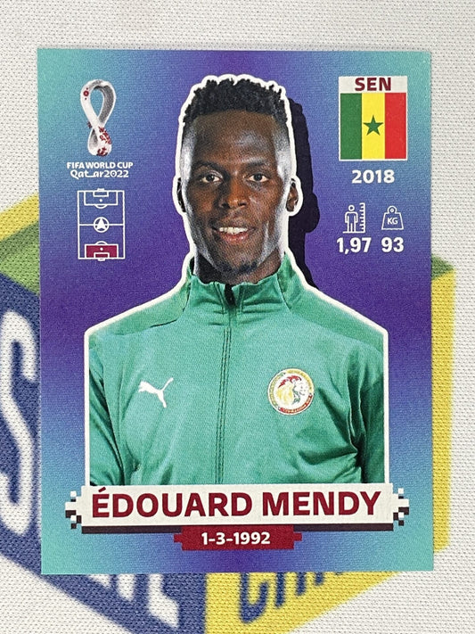 Edouard Mendy Senegal Panini World Cup 2022 Qatar Stickers