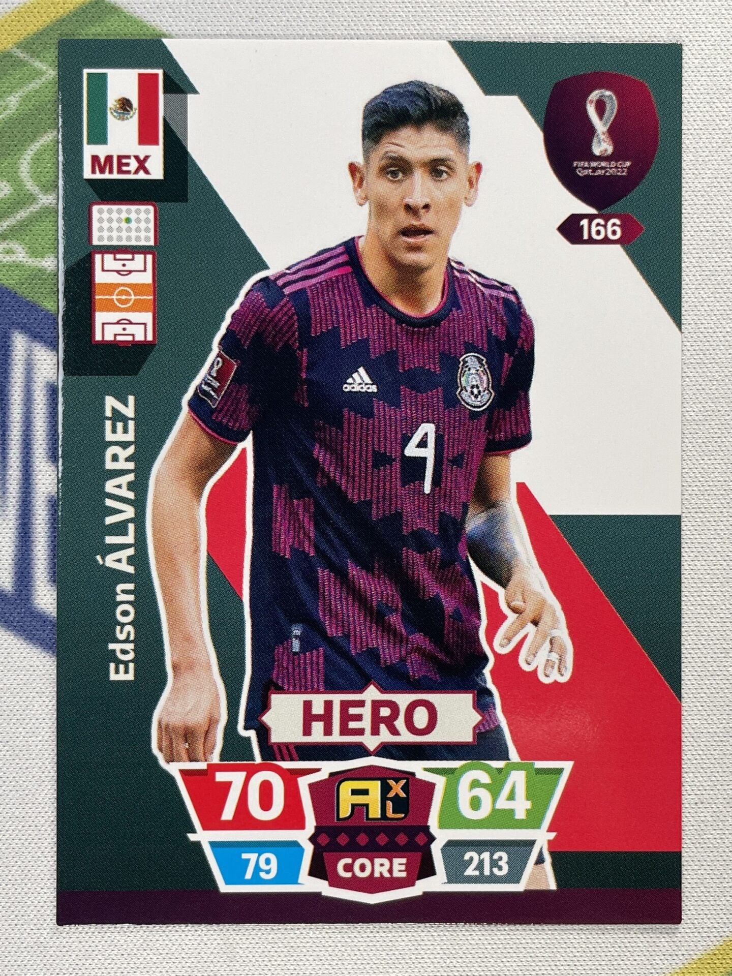 Edson Alvarez Mexico Panini World Cup 2022 Adrenalyn XL Card