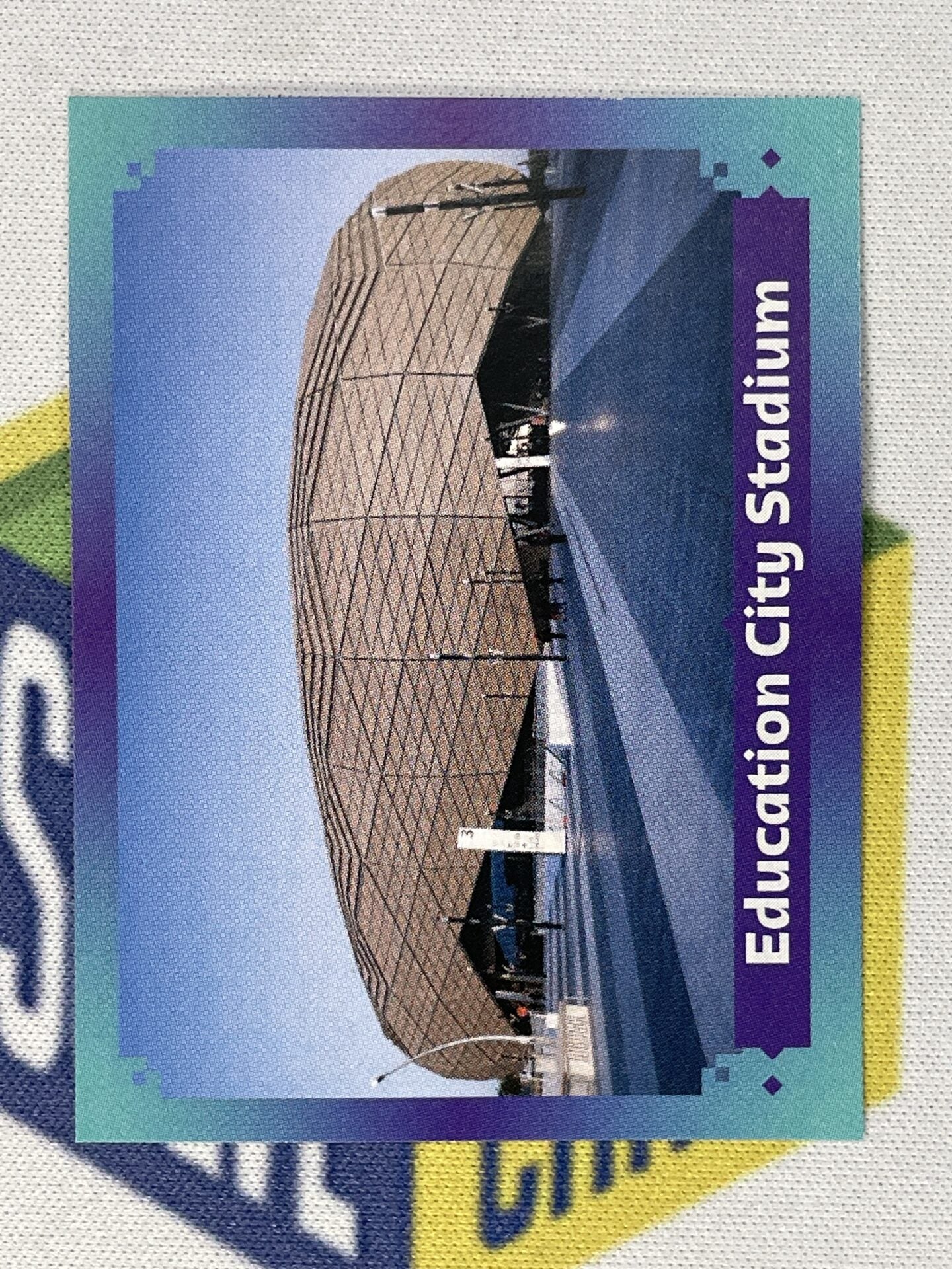 Education City Stadium Panini World Cup 2022 Qatar Stickers