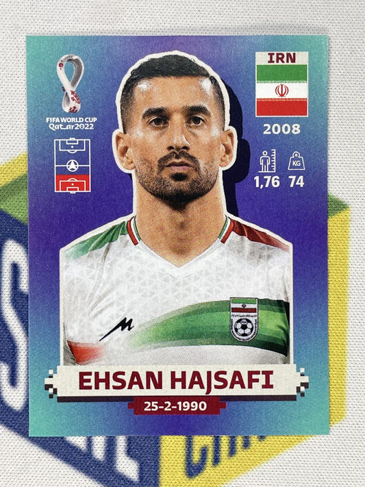 Ehsan Hajsafi Iran Panini World Cup 2022 Qatar Stickers