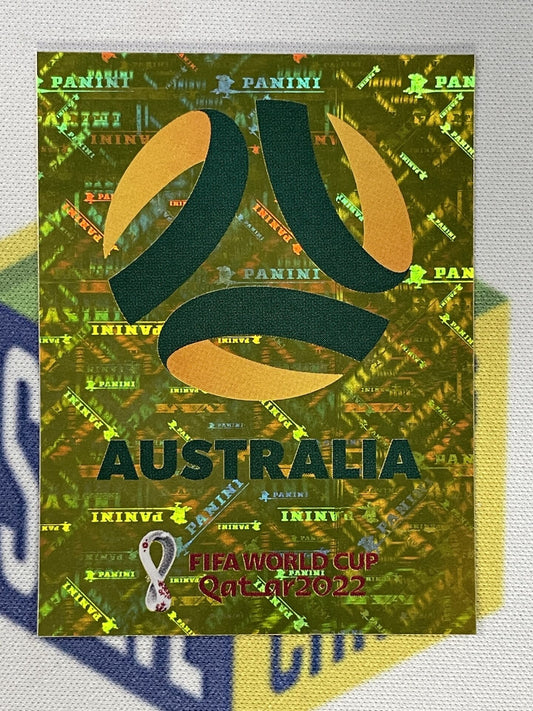 Emblem Australia Panini World Cup 2022 Qatar Stickers