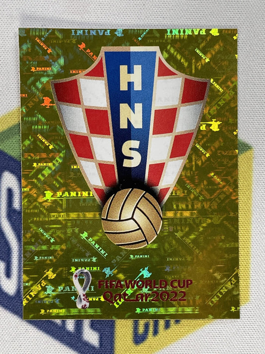 Emblem Croatia Panini World Cup 2022 Qatar Stickers