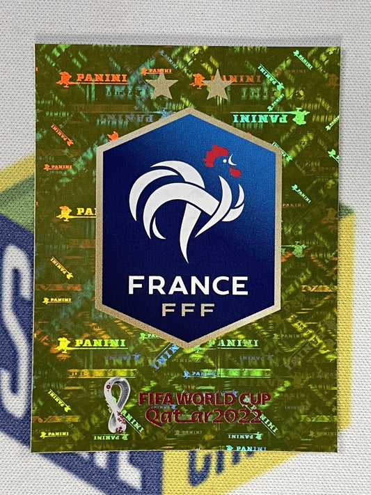 Emblem France Panini World Cup 2022 Qatar Stickers