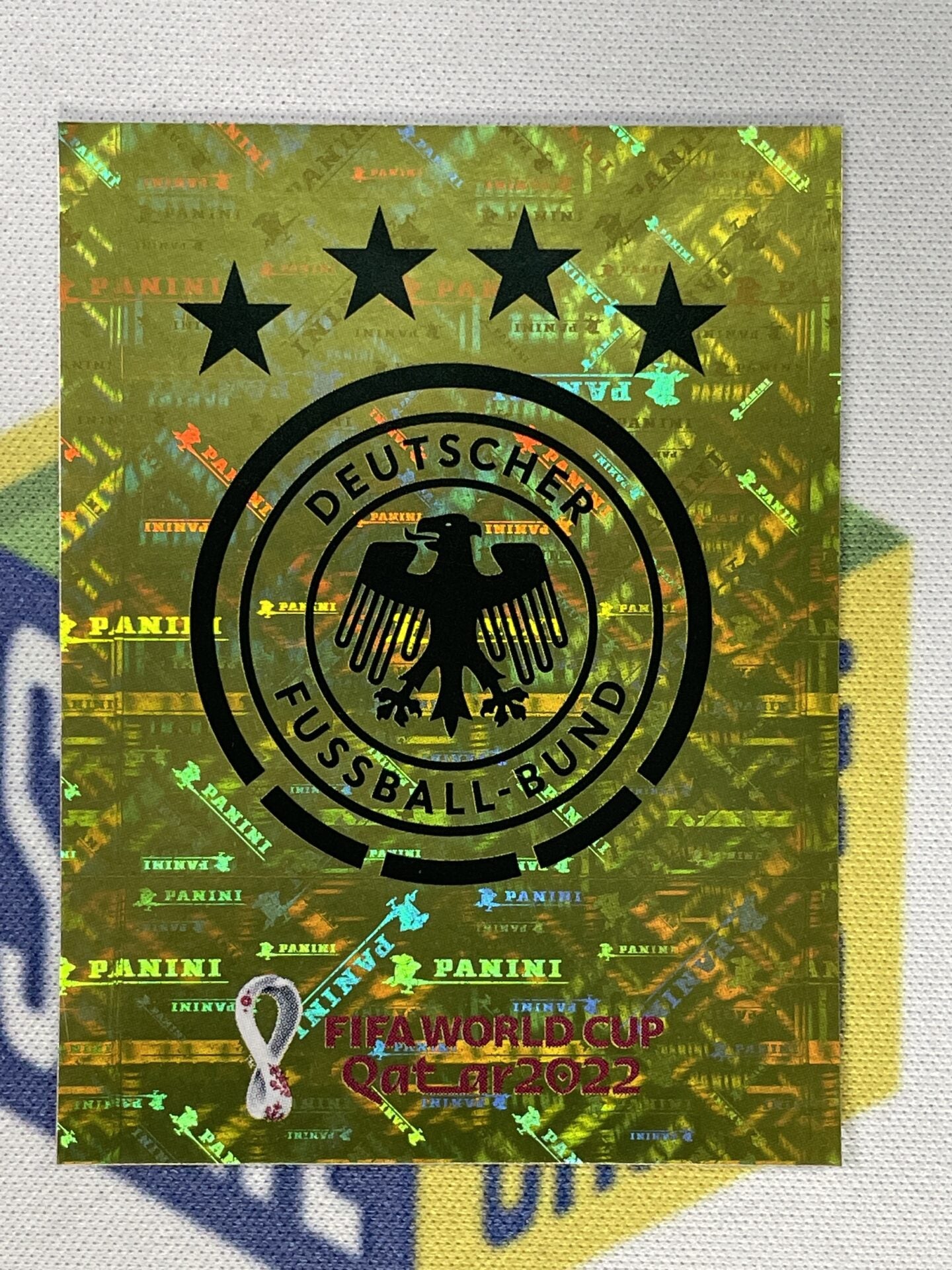 Emblem Germany Panini World Cup 2022 Qatar Stickers