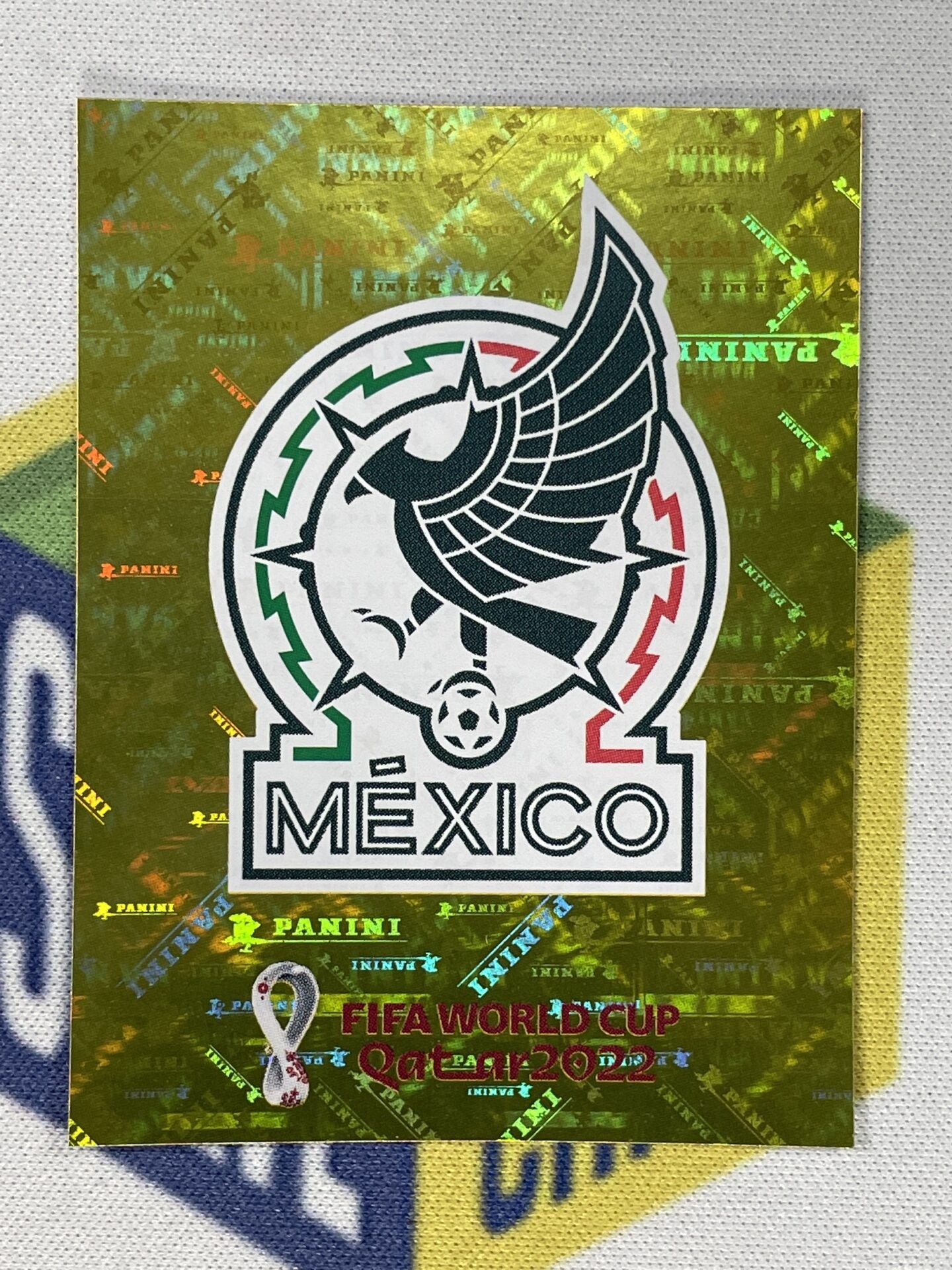 Emblem Mexico Panini World Cup 2022 Qatar Stickers