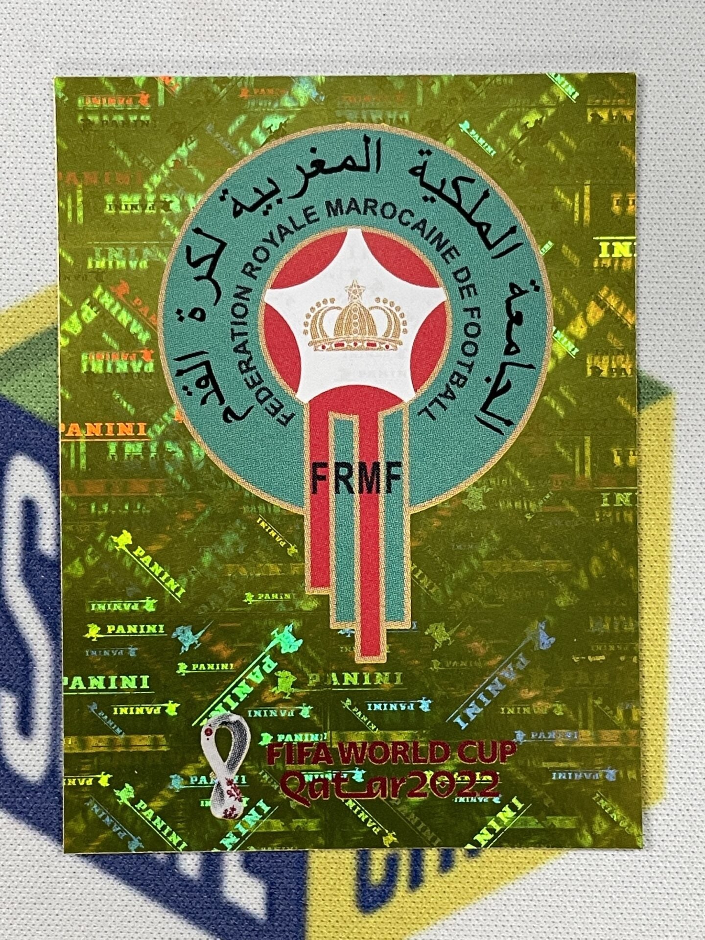 Emblem Morocco Panini World Cup 2022 Qatar Stickers