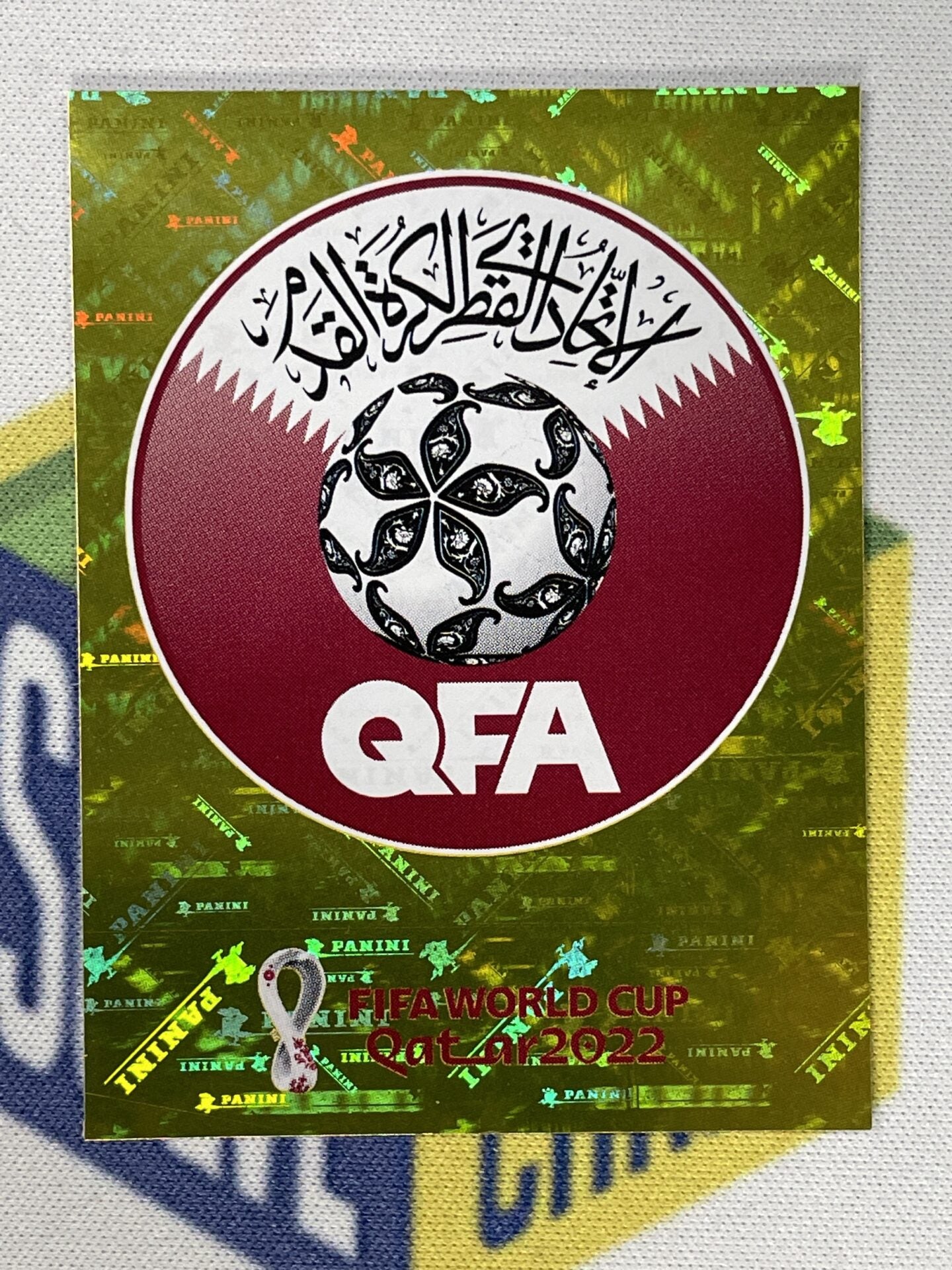 Emblem Qatar Panini World Cup 2022 Qatar Stickers