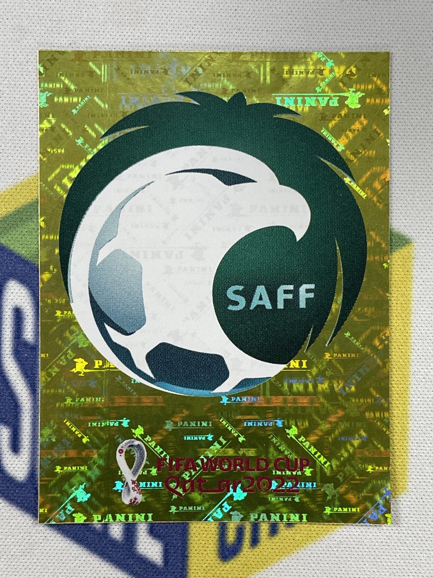 Emblem Saudi Arabia Panini World Cup 2022 Qatar Stickers