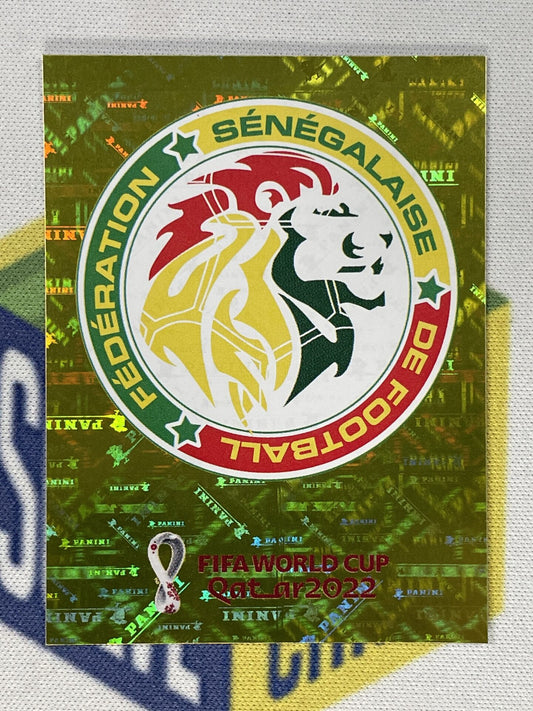 Emblem Senegal Panini World Cup 2022 Qatar Stickers