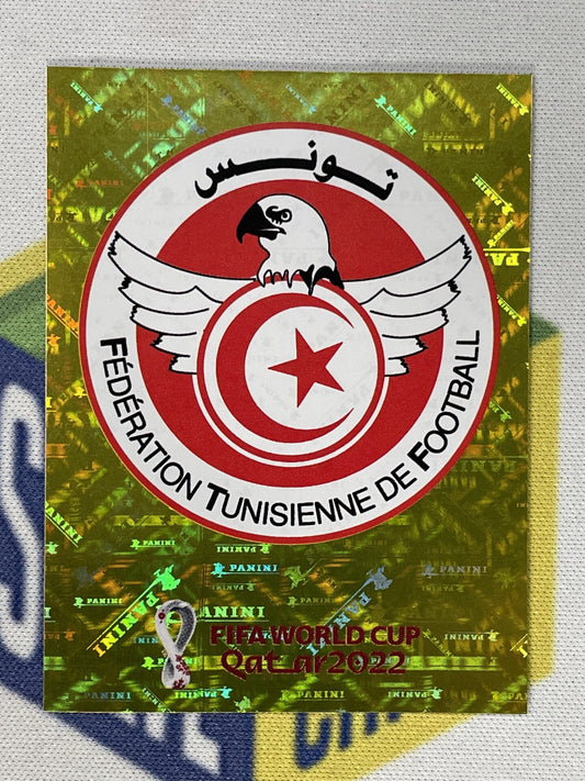 Emblem Tunisia Panini World Cup 2022 Qatar Stickers