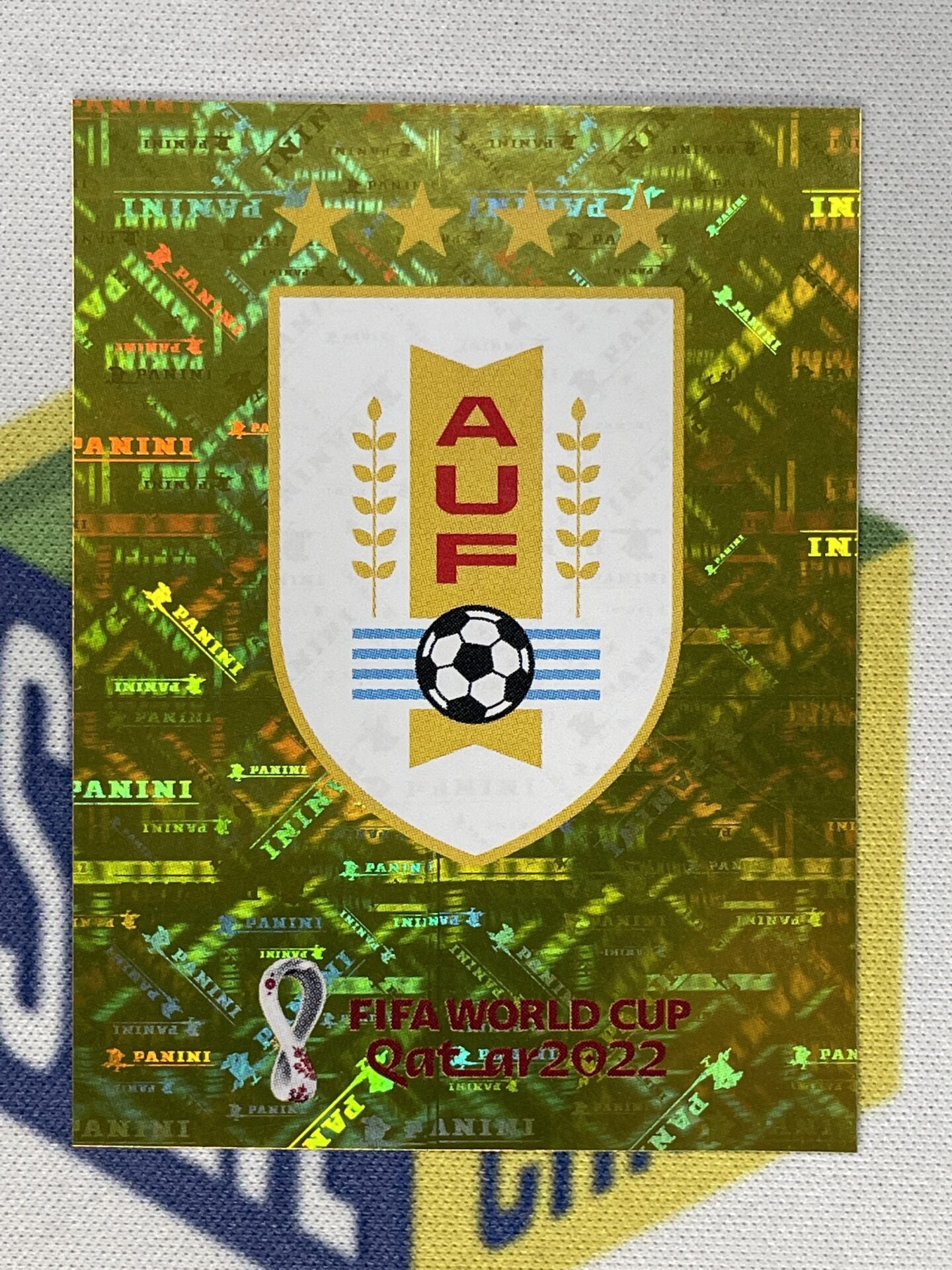 Emblem Uruguay Panini World Cup 2022 Qatar Stickers