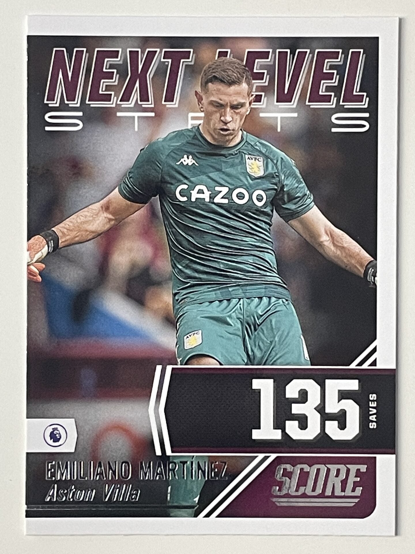 Emiliano Martinez Aston Villa Next Level Stats Panini Premier League Score 2021 2022