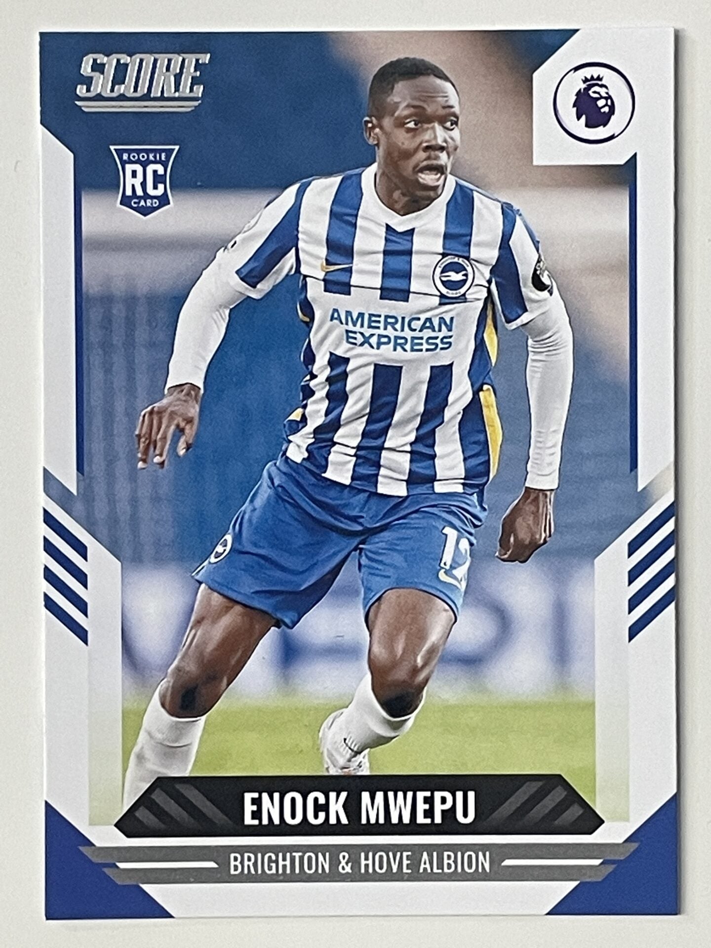 Enock Mwepu Brighton Base Panini Premier League Score 2021 2022