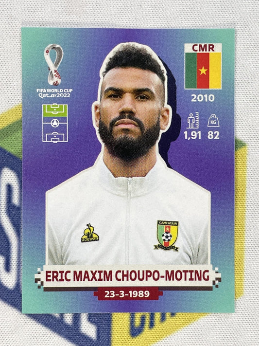 Eric Maxim Choupo-Moting Cameroon Panini World Cup 2022 Qatar Stickers