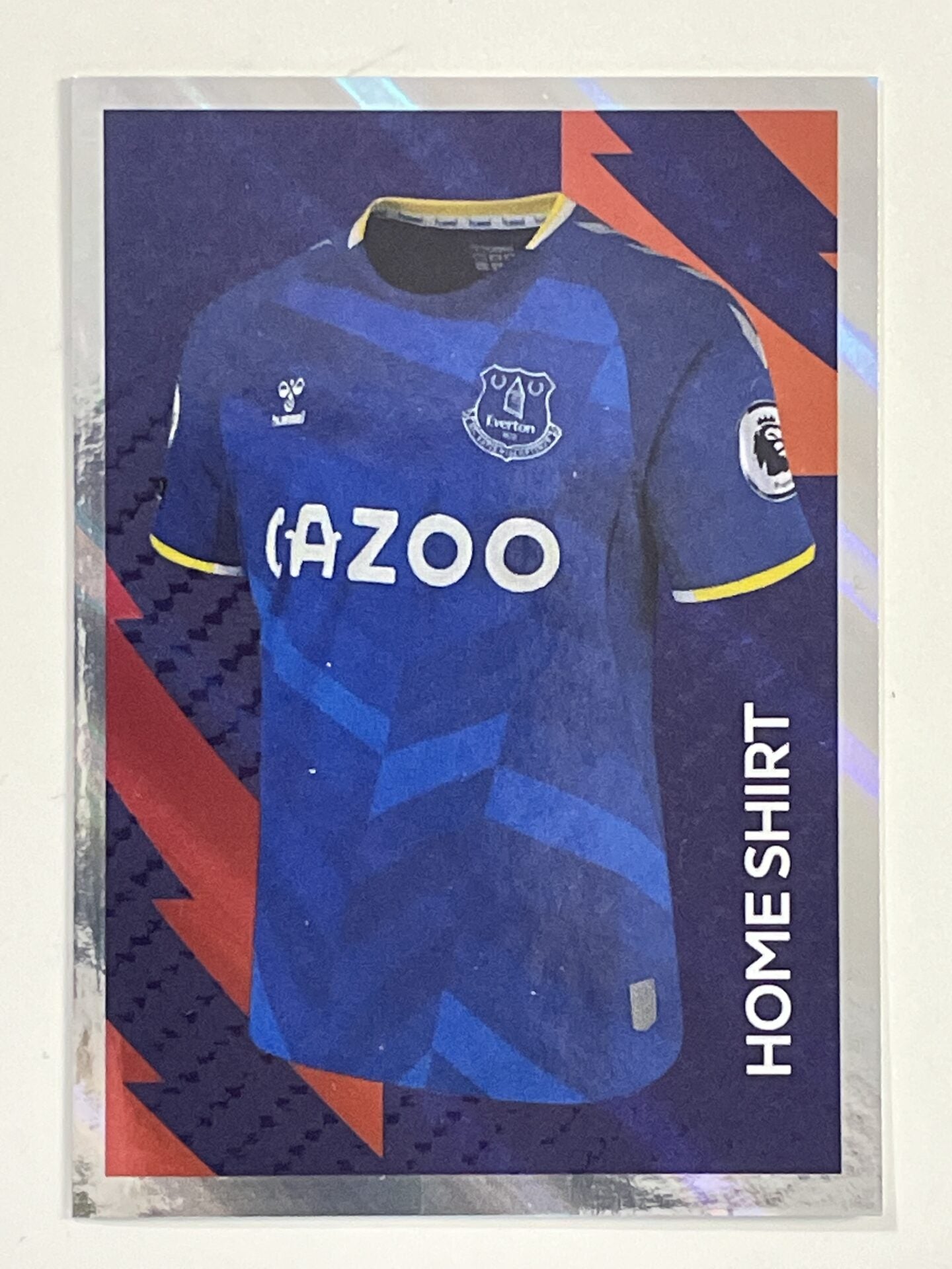 Everton Home Shirt Panini Premier League 2022 Football Sticker