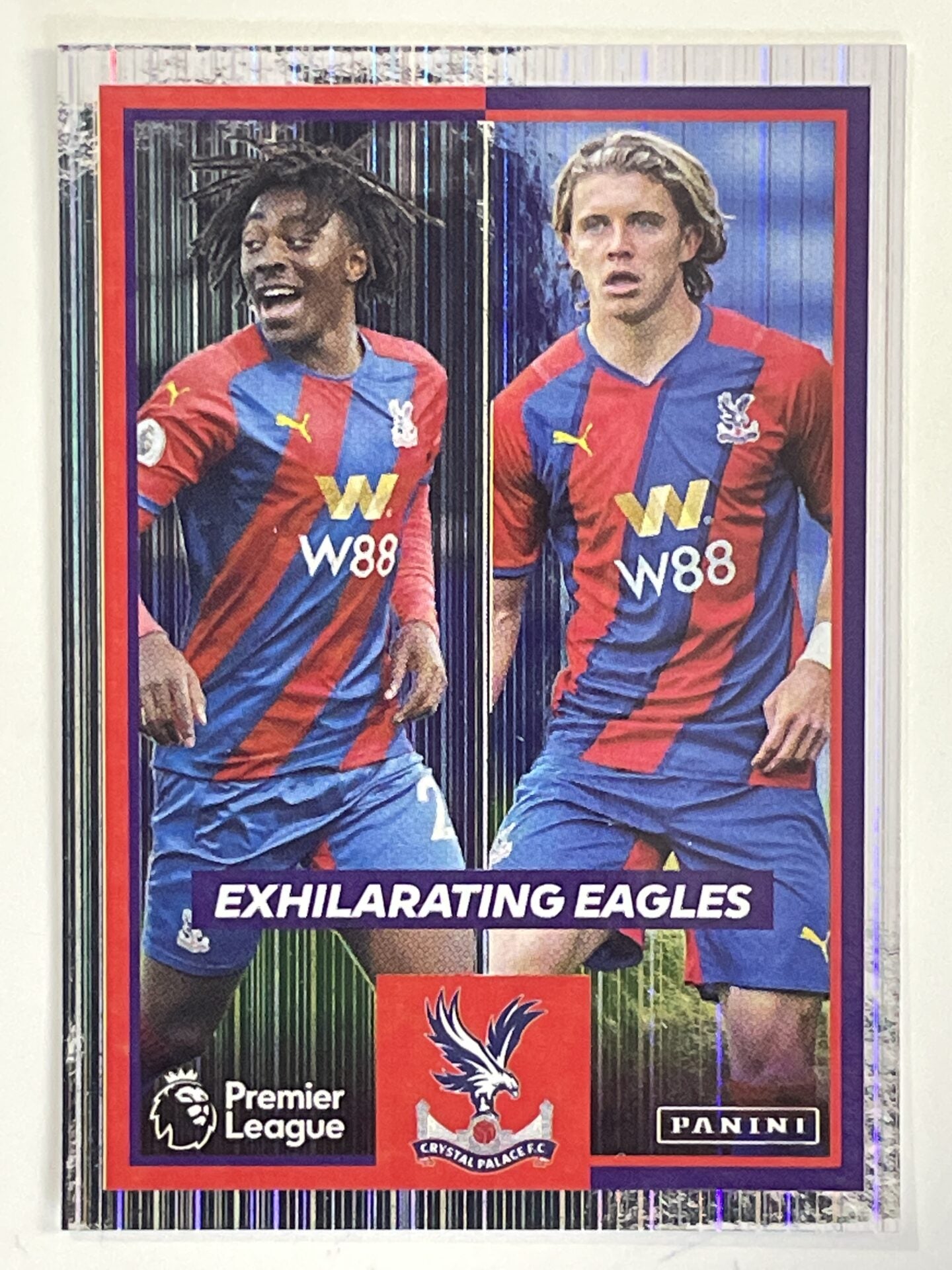 Exhilarating Eagles Crystal Palace Panini Premier League 2022 Football Sticker