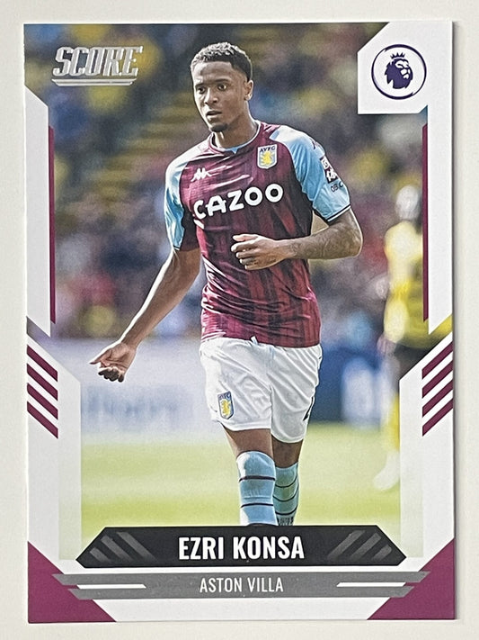 Ezri Konsa Aston Villa Base Panini Premier League Score 2021 2022