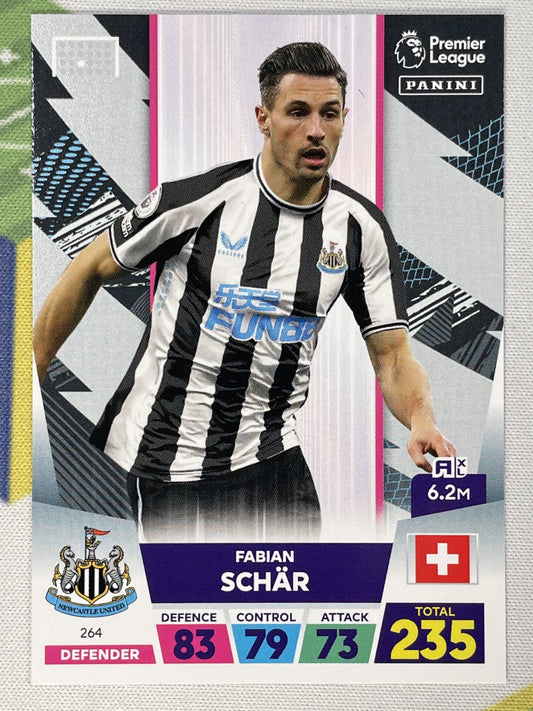 Fabian Schar Newcastle Panini Premier League Adrenalyn XL 2023 Card