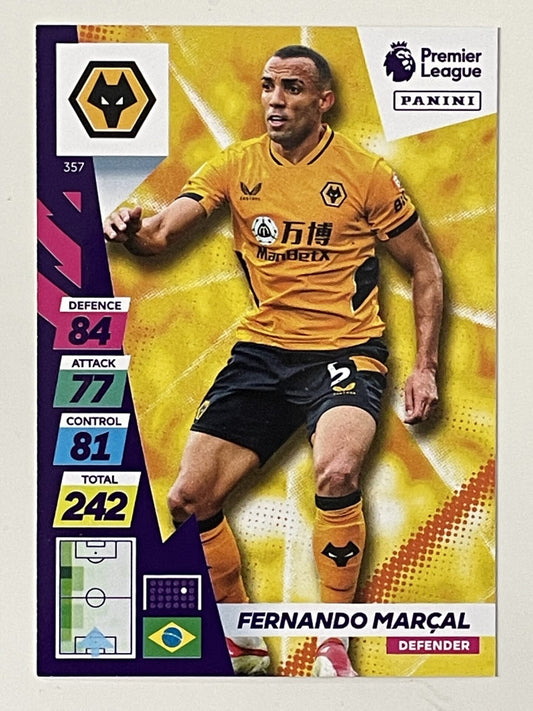 Fernando Marcal Wolves Base Panini Adrenalyn XL PLUS Premier League 2021 2022