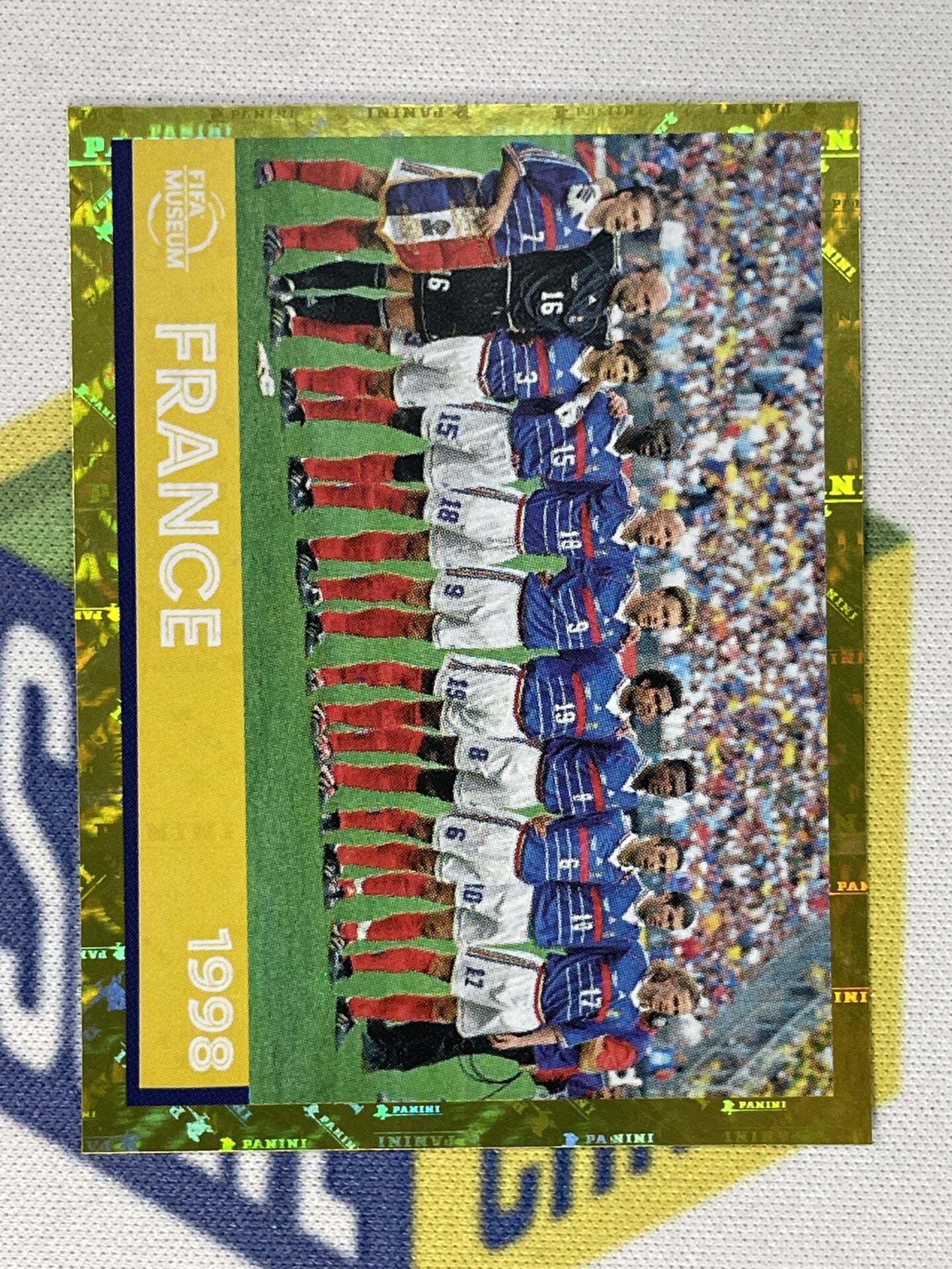 France 1998 Museum Panini World Cup 2022 Qatar Stickers