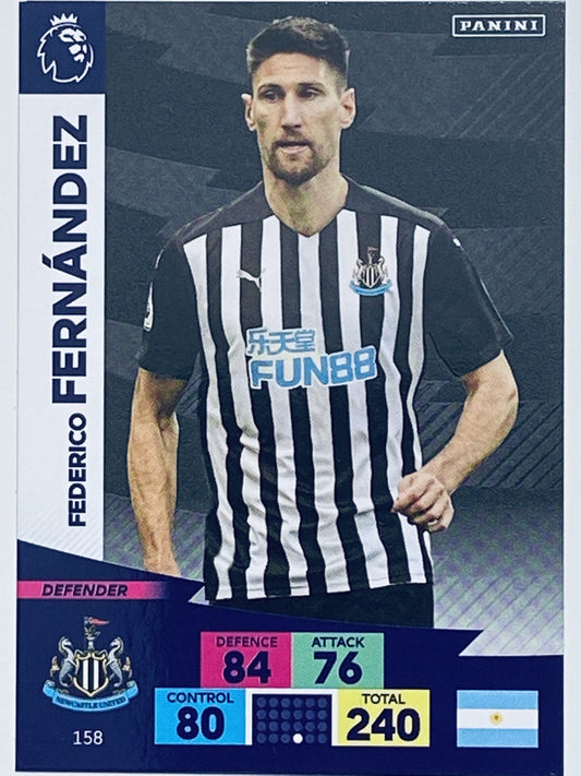 Frederico Fernandez (Newcastle United) Football Card &#8211; Premier League Adrenalyn XL 2020:21