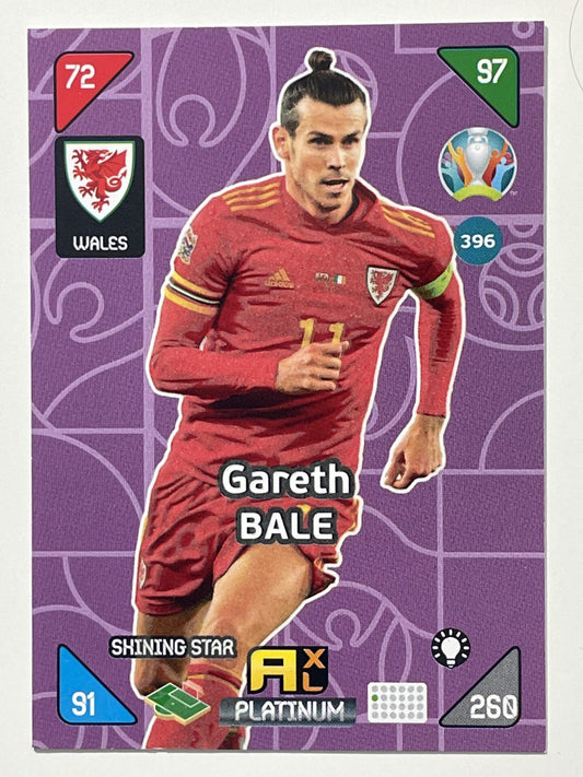 Gareth Bale Shining Stars (Wales) Football Card &#8211; Euro 2020 Adrenalyn XL