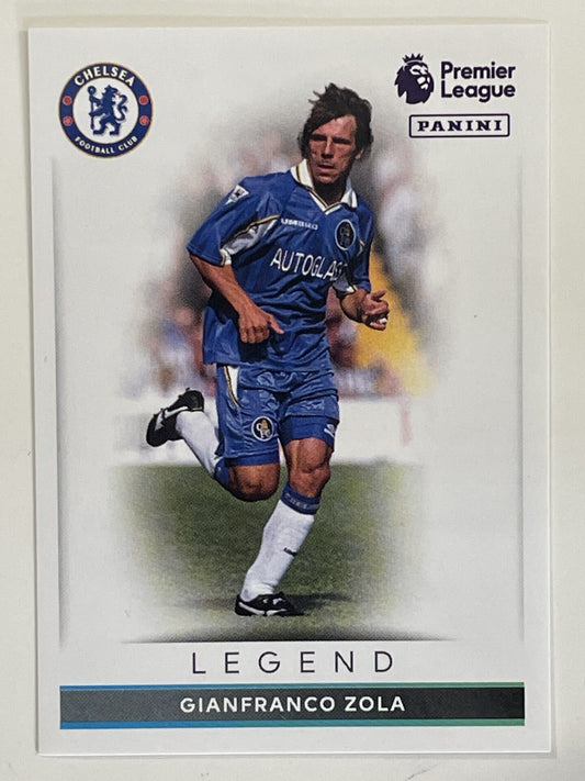 Gianfranco Zola Legend Chelsea Panini Premier League 2022 Football Sticker