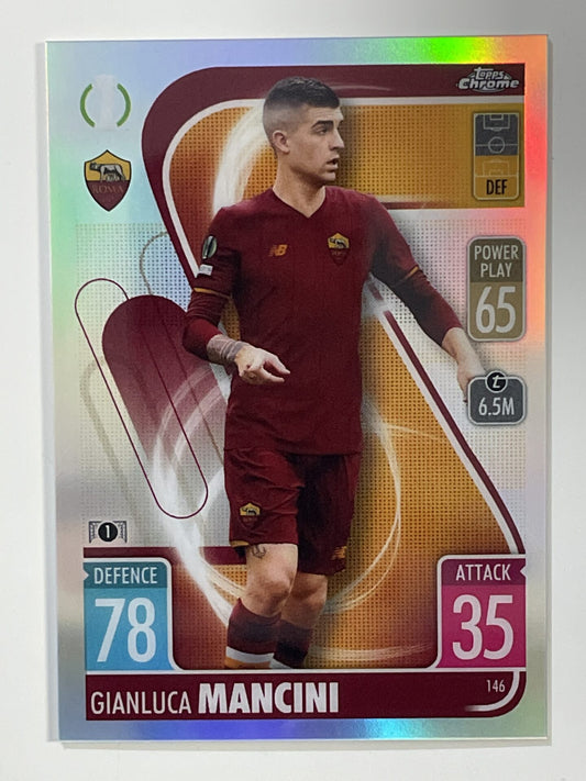 Gianluca Mancini Refractor Topps Match Attax Chrome 2021 2022