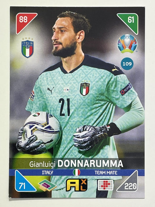 Gianluigi Donnarumma Team Mates (Italy) Football Cards &#8211; Euro 2020 Adrenalyn XL