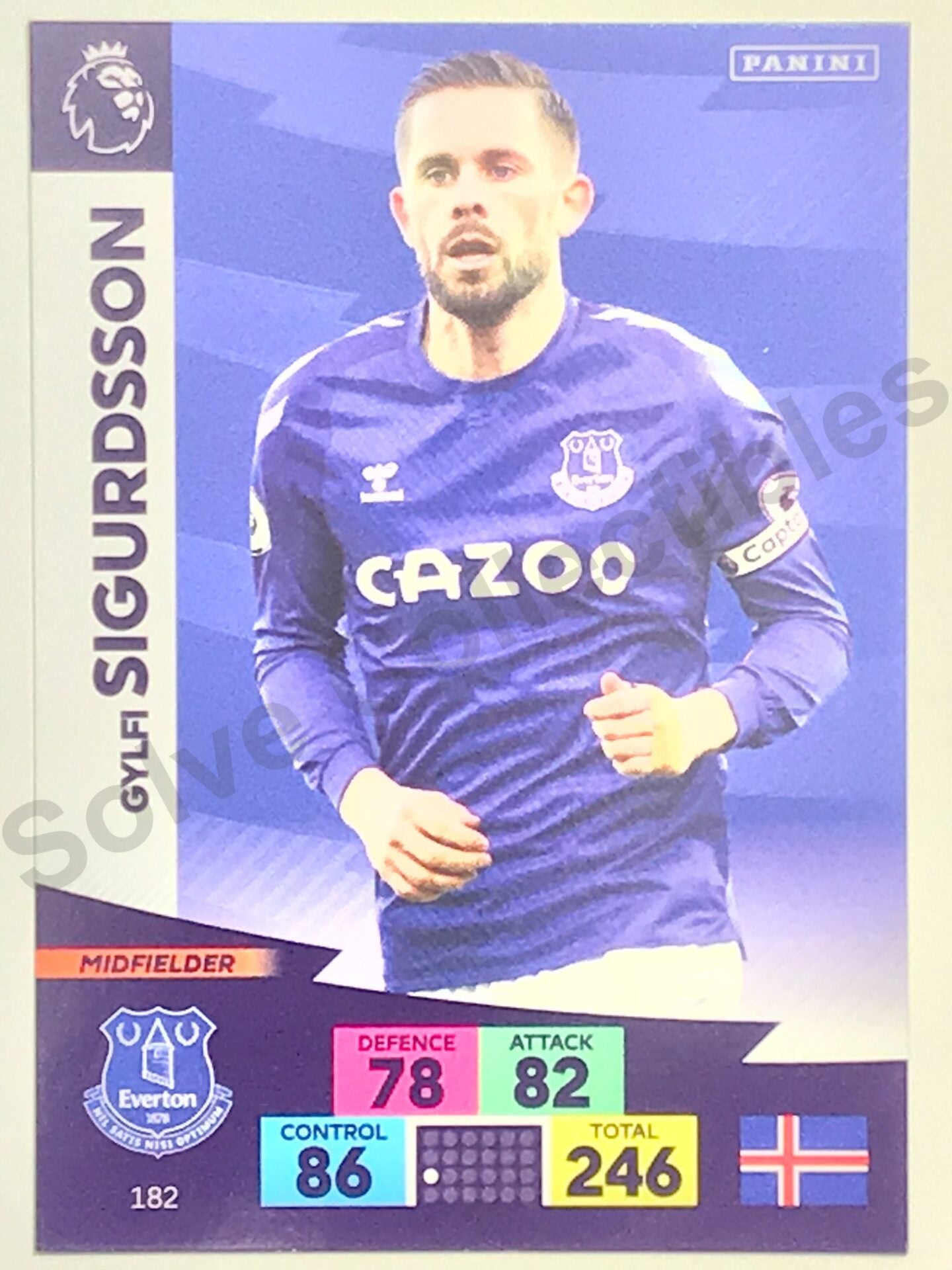 Gylfi Sigurdsson (Everton) Football Sticker &#8211; Premier League Adrenalyn XL 2020:21