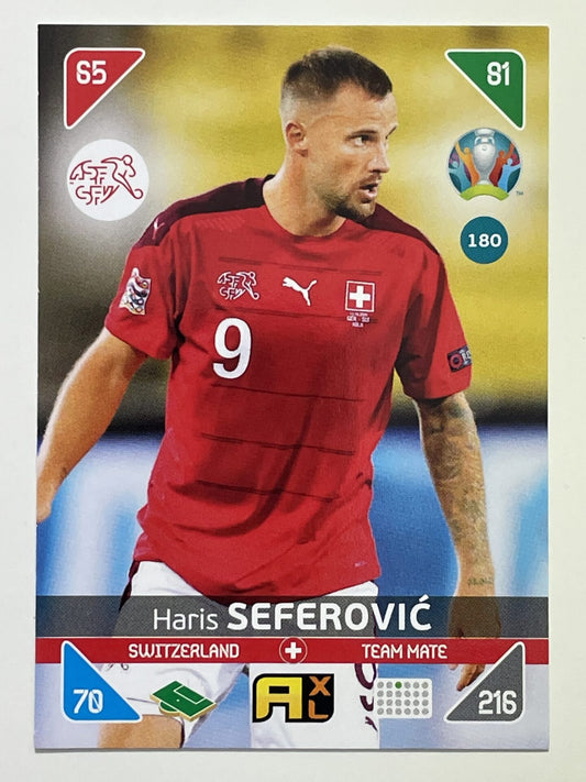 Haris Seferovic Team Mates (Switzerland) Football Card &#8211; Euro 2020 Adrenalyn XL