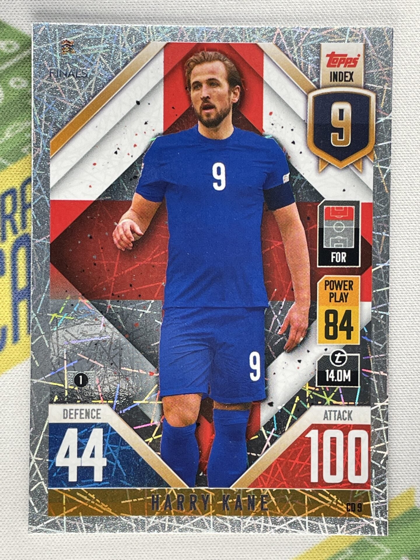 Harry Kane England Topps Match Attax 101 Road to Nations League 2022 Card